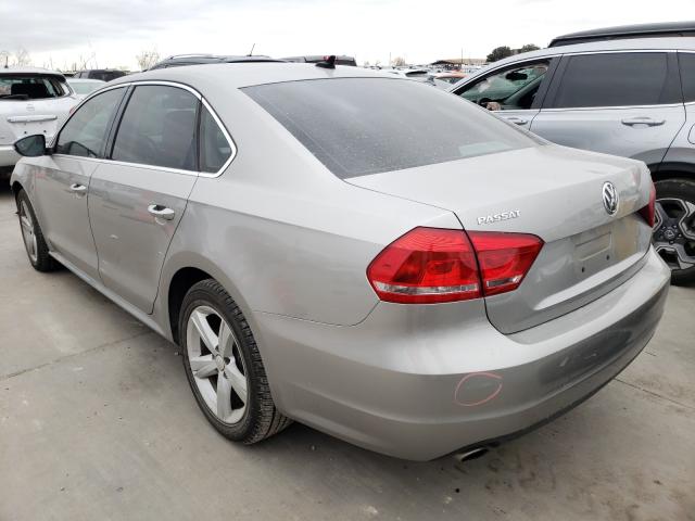 2012 VOLKSWAGEN PASSAT SE 1VWBP7A30CC002949