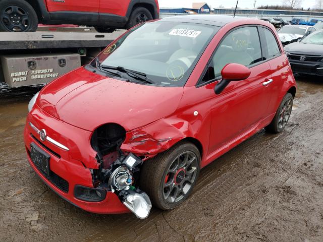 2014 FIAT 500 SPORT 3C3CFFBR3ET205529