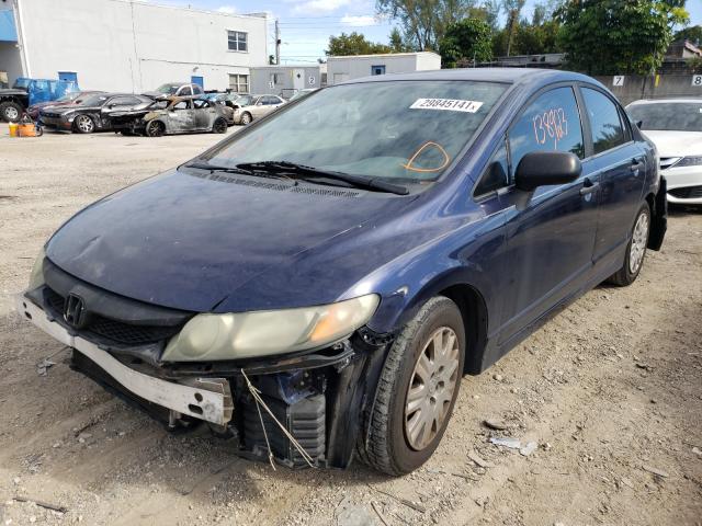2010 HONDA CIVIC VP 19XFA1F3XAE080513