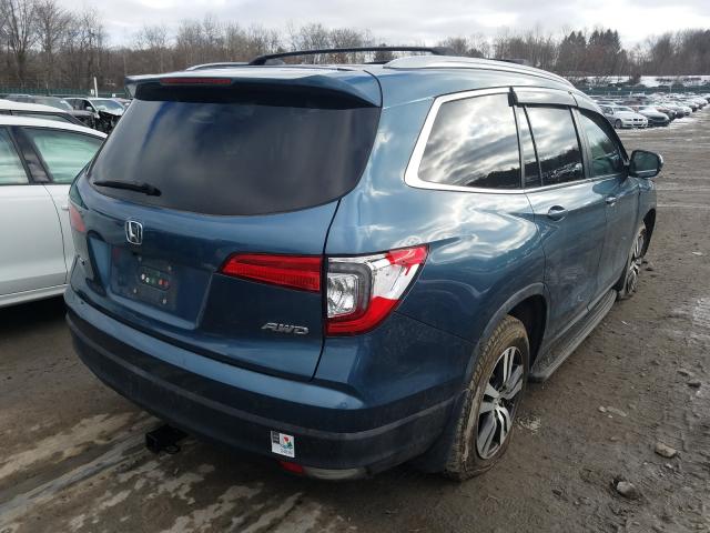 2016 HONDA PILOT EXL 5FNYF6H55GB017537