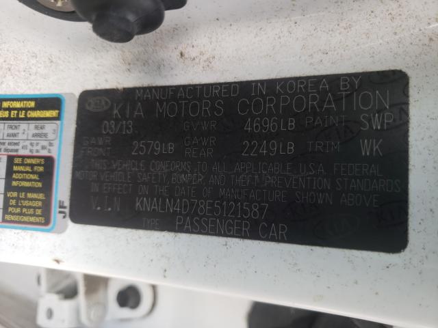 2014 KIA CADENZA PR KNALN4D78E5121587