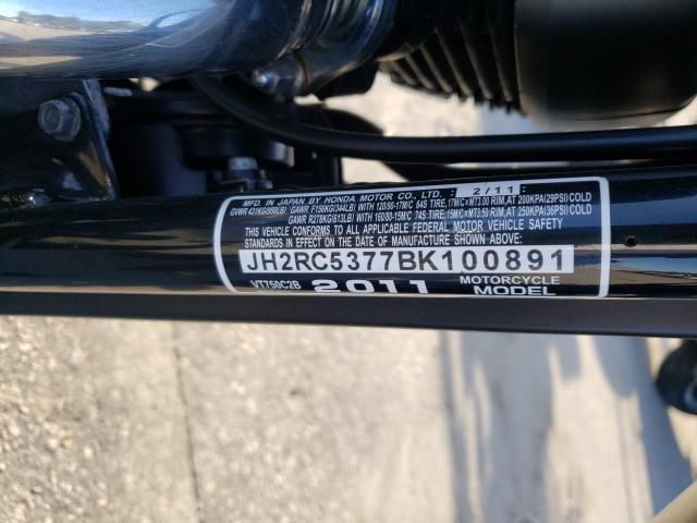 2011 HONDA VT750 C2B JH2RC5377BK100891