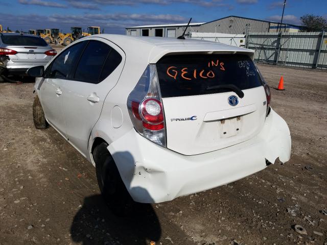 2012 TOYOTA PRIUS C JTDKDTB33C1010025