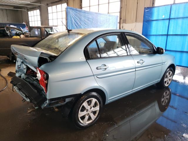 2010 HYUNDAI ACCENT GLS KMHCN4AC3AU416645