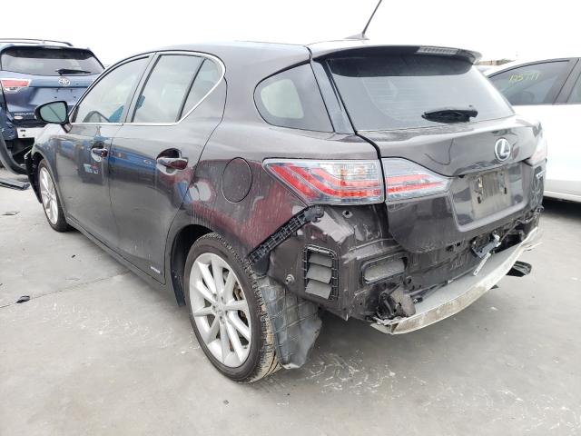 2012 LEXUS CT 200 JTHKD5BH3C2090829