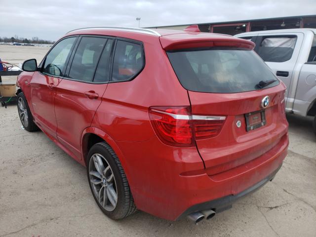 2015 BMW X3 XDRIVE3 5UXWX7C50F0K34541