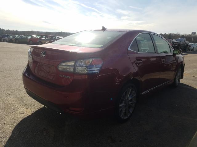 2010 LEXUS HS 250H JTHBB1BA4A2011957