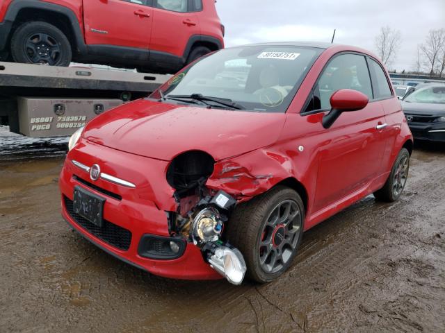 2014 FIAT 500 SPORT 3C3CFFBR3ET205529