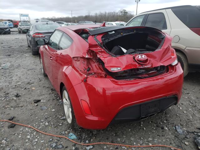 2013 HYUNDAI VELOSTER KMHTC6AD2DU128484