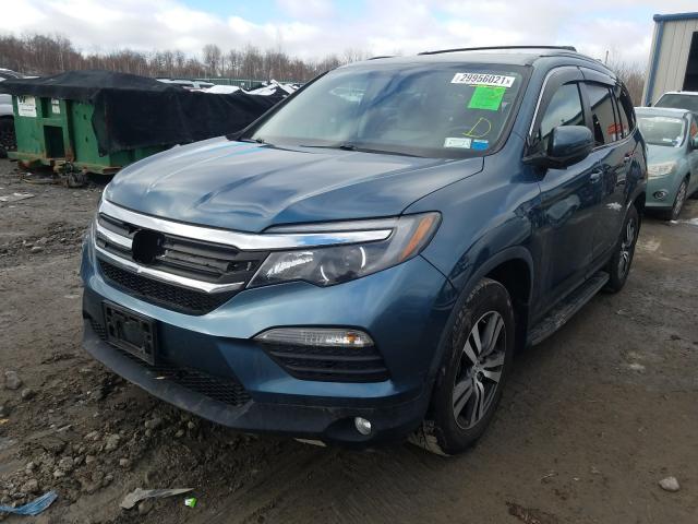 2016 HONDA PILOT EXL 5FNYF6H55GB017537