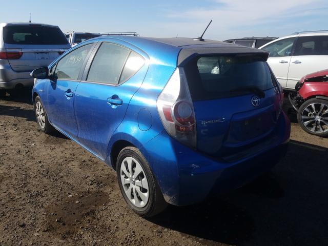 2012 TOYOTA PRIUS C JTDKDTB37C1501116