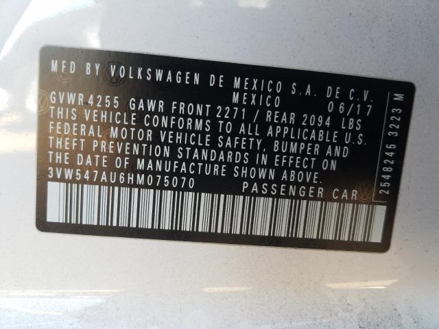 2017 VOLKSWAGEN GTI SPORT 3VW547AU6HM075070