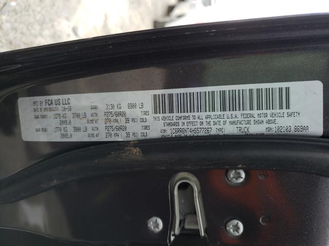 2017 RAM 1500 LARAM 1C6RR6NT4HS577267