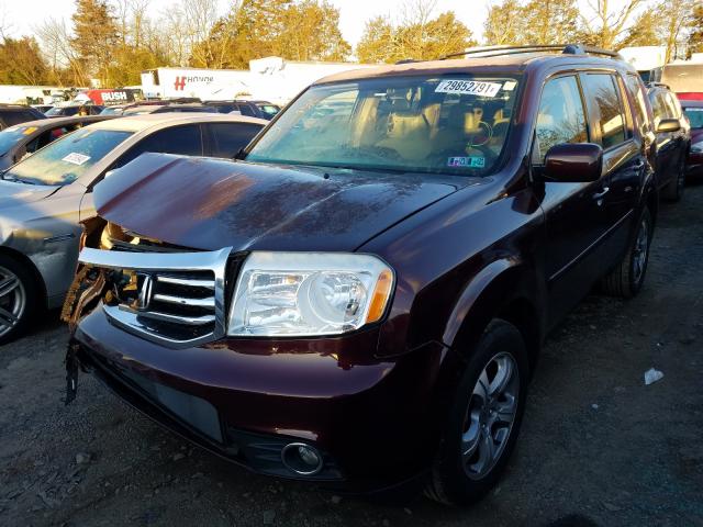 2013 HONDA PILOT EX 5FNYF4H46DB083697