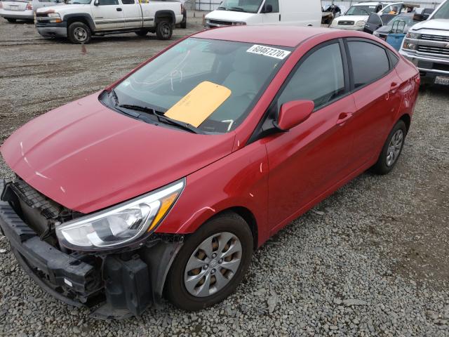 2016 HYUNDAI ACCENT SE KMHCT4AE4GU071335