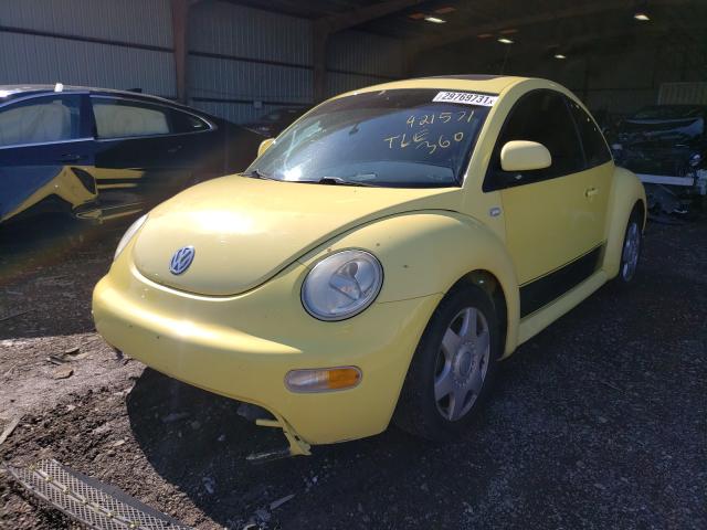 volkswagen beetle 2000 vin 3vwcd21c4ym421571