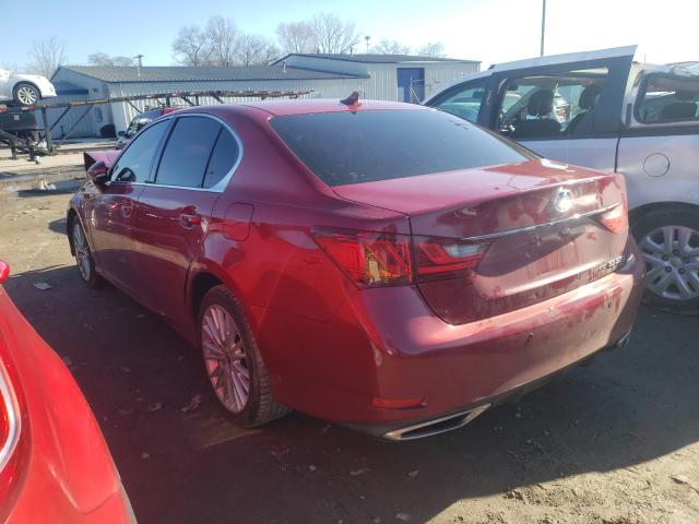 2013 LEXUS GS 350 JTHCE1BL6D5011717