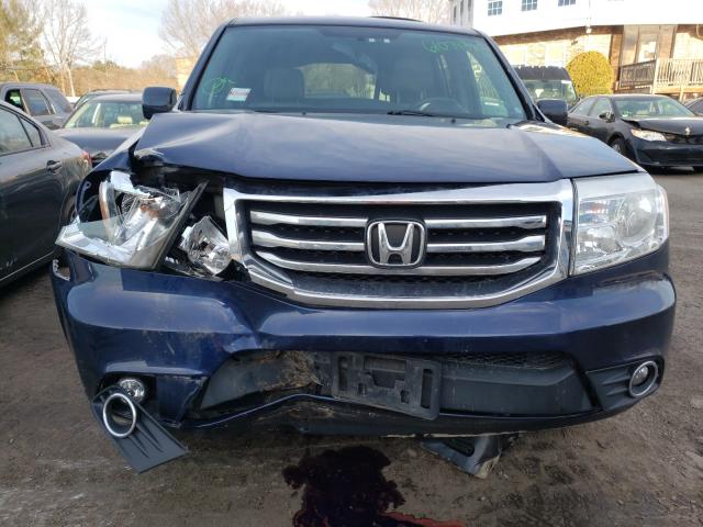 2013 HONDA PILOT EXL 5FNYF4H56DB069338