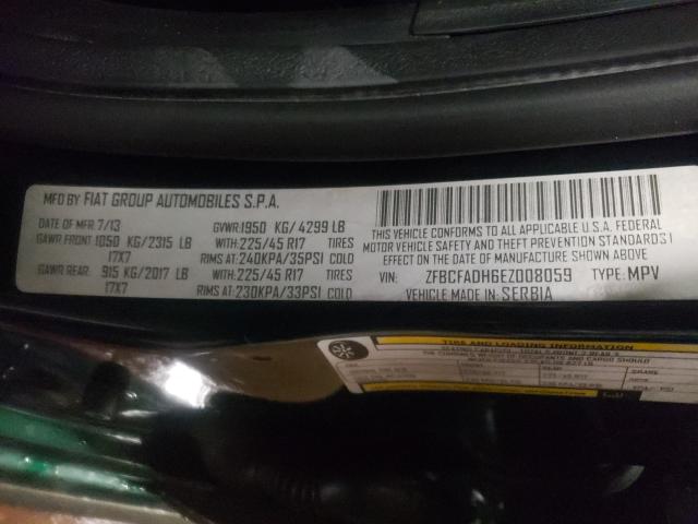 2014 FIAT 500L TREKK ZFBCFADH6EZ008059