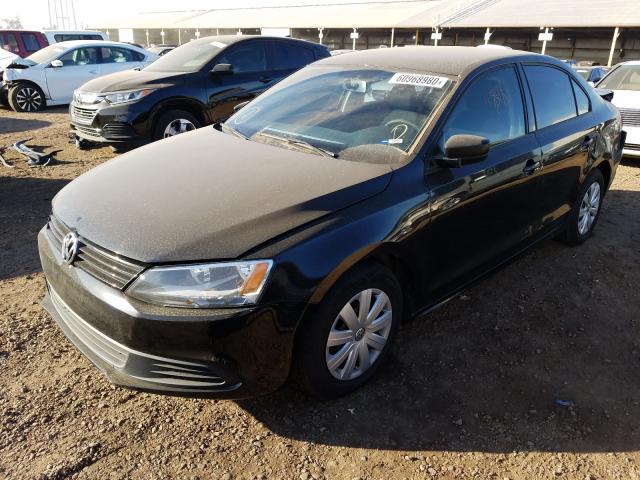 2014 VOLKSWAGEN JETTA BASE 3VW2K7AJ1EM412352