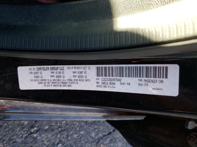 2013 DODGE AVENGER SX 1C3CDZCB6DN576482