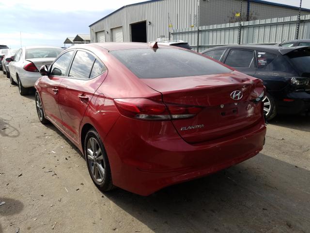 2017 HYUNDAI ELANTRA 5NPD84LF1HH037834