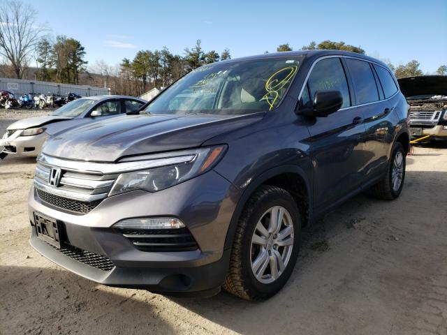2016 HONDA PILOT LX 5FNYF6H14GB079184