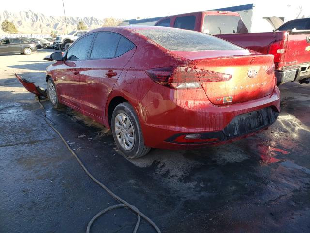 2020 HYUNDAI ELANTRA 5NPD74LF3LH503419