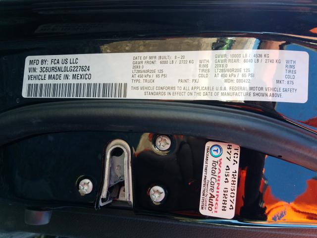 2020 RAM 2500 LARAM 3C6UR5NL0LG227624