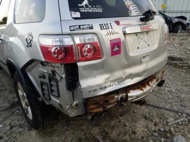 2010 GMC ACADIA SL 1GKLVKED9AJ200459