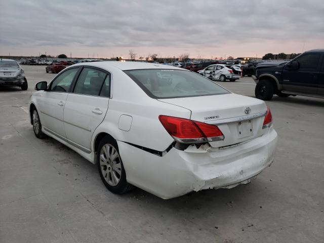 2011 TOYOTA AVALON BAS 4T1BK3DB1BU417554