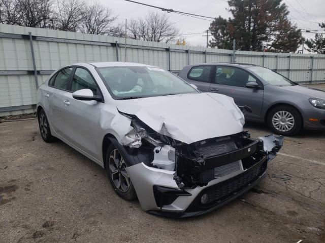 Salvage cars for sale from Copart Moraine, OH: 2021 KIA Forte FE