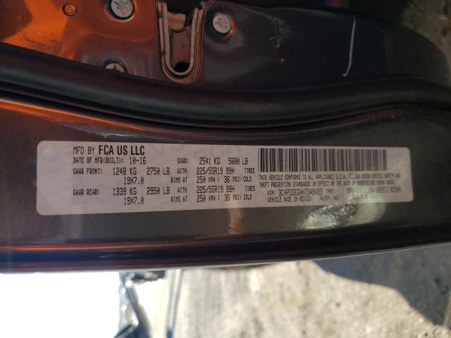2017 DODGE JOURNEY GT 3C4PDDEGXHT549493