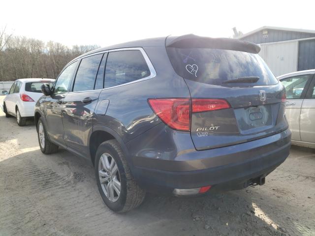 2016 HONDA PILOT LX 5FNYF6H14GB079184