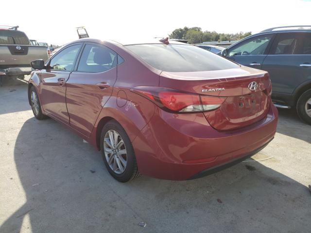 2016 HYUNDAI ELANTRA KMHDH4AE8GU637132