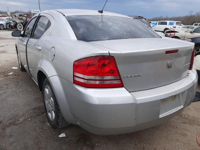 2010 DODGE AVENGER SX 1B3CC4FB3AN193951