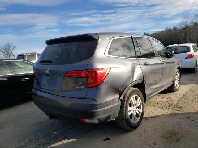 2016 HONDA PILOT LX 5FNYF6H14GB079184