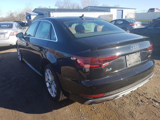 2019 AUDI A4 PREMIUM WAUENAF41KN002446