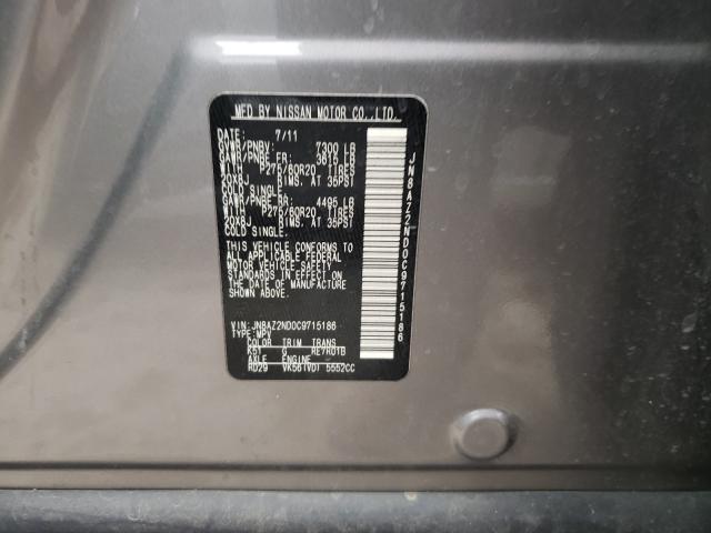 2012 INFINITI QX56 JN8AZ2ND0C9715186