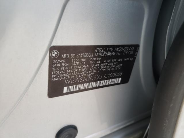 2010 BMW 535 GT WBASN2C5XAC200068