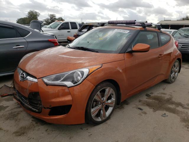2016 HYUNDAI VELOSTER KMHTC6AD8GU288826