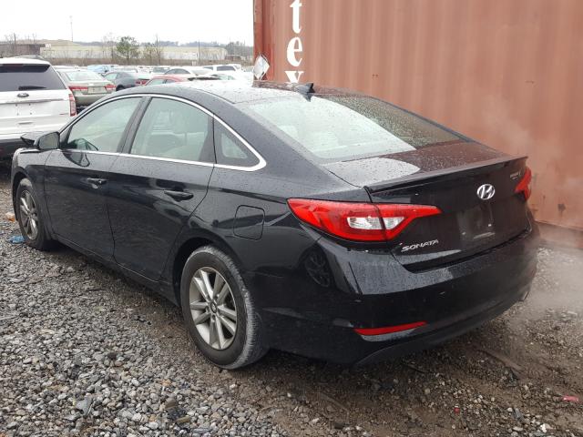 2015 HYUNDAI SONATA SE 5NPE24AF0FH162166