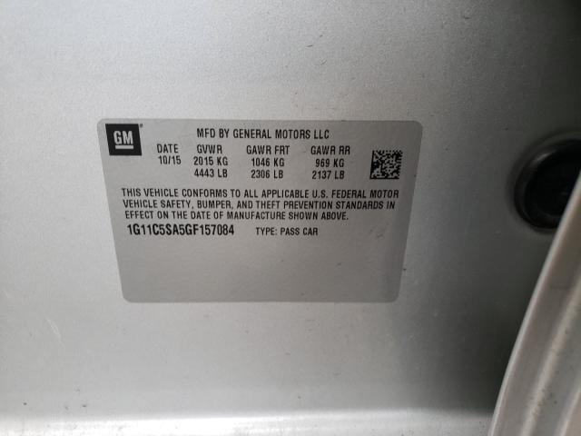 2016 CHEVROLET MALIBU LIM 1G11C5SA5GF157084