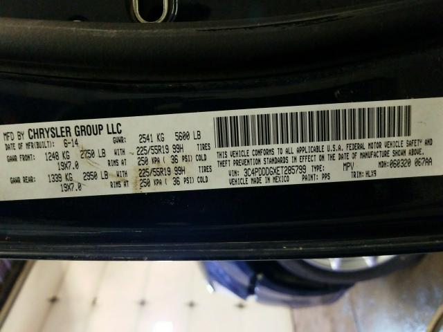 2014 DODGE JOURNEY LI 3C4PDDDGXET285799