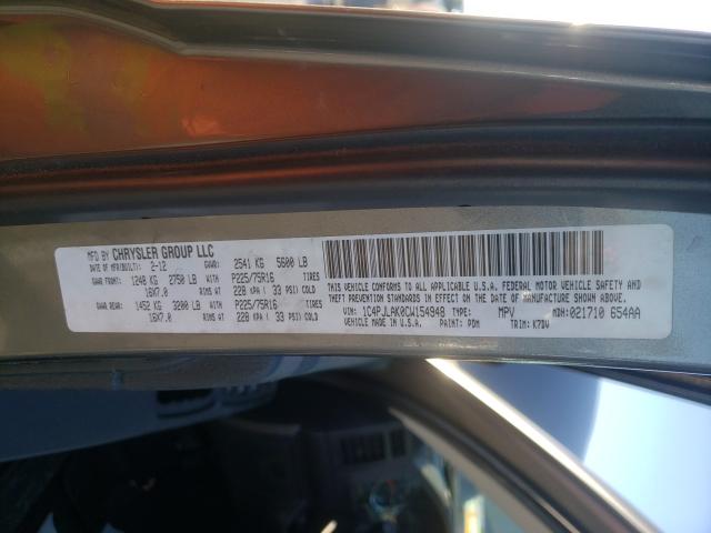 2012 JEEP LIBERTY SP 1C4PJLAK0CW154948