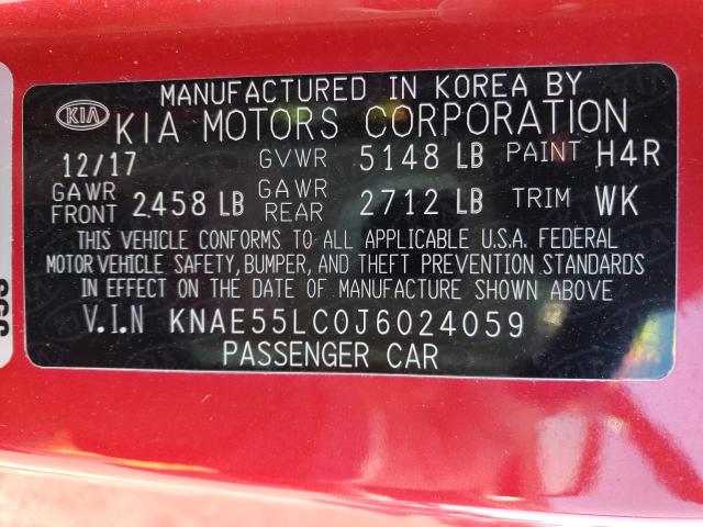 2018 KIA STINGER GT KNAE55LC0J6024059
