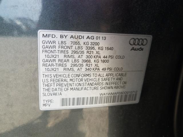 2013 AUDI Q7 PRESTIG WA1WMAFE6DD010712