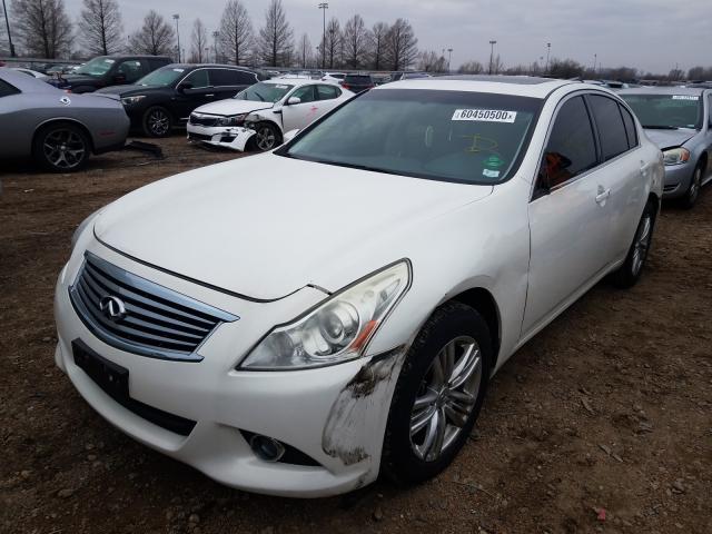 2012 INFINITI G25 JN1DV6ARXCM731201