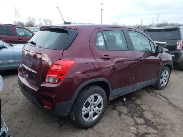 2017 CHEVROLET TRAX LS 3GNCJKSB1HL164626