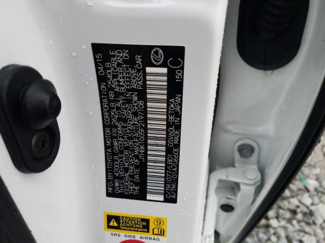 2015 LEXUS ES 350 JTHBK1GG5F2197108